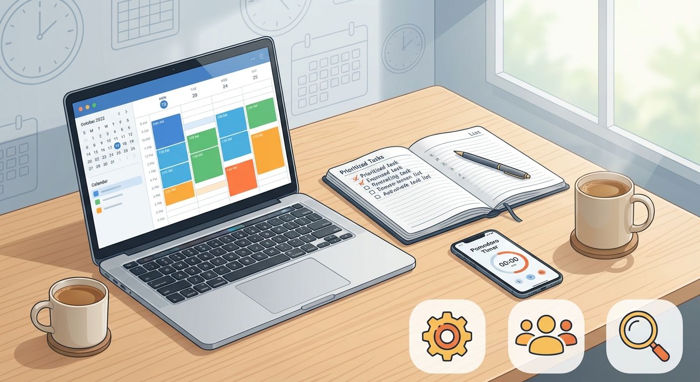 Time Management Techniques to Be More Productive: Practical Strategies for Professionals and Students