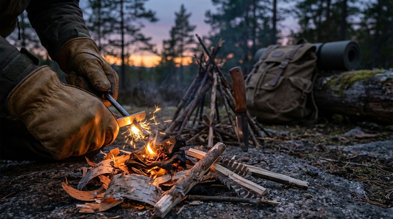 Making Fire Without Matches or a Lighter: Essential Wilderness Techniques
