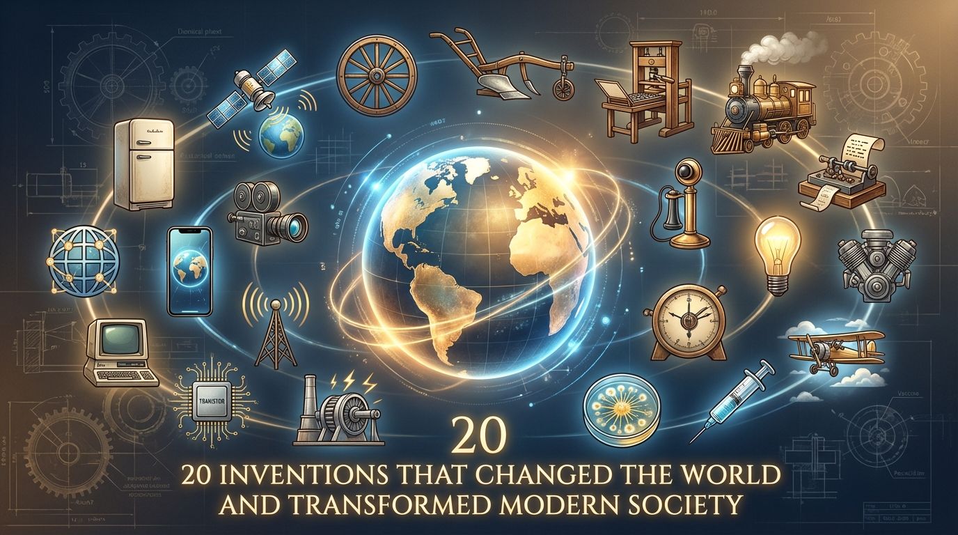 20 Inventions That Changed the World and Transformed Modern Society