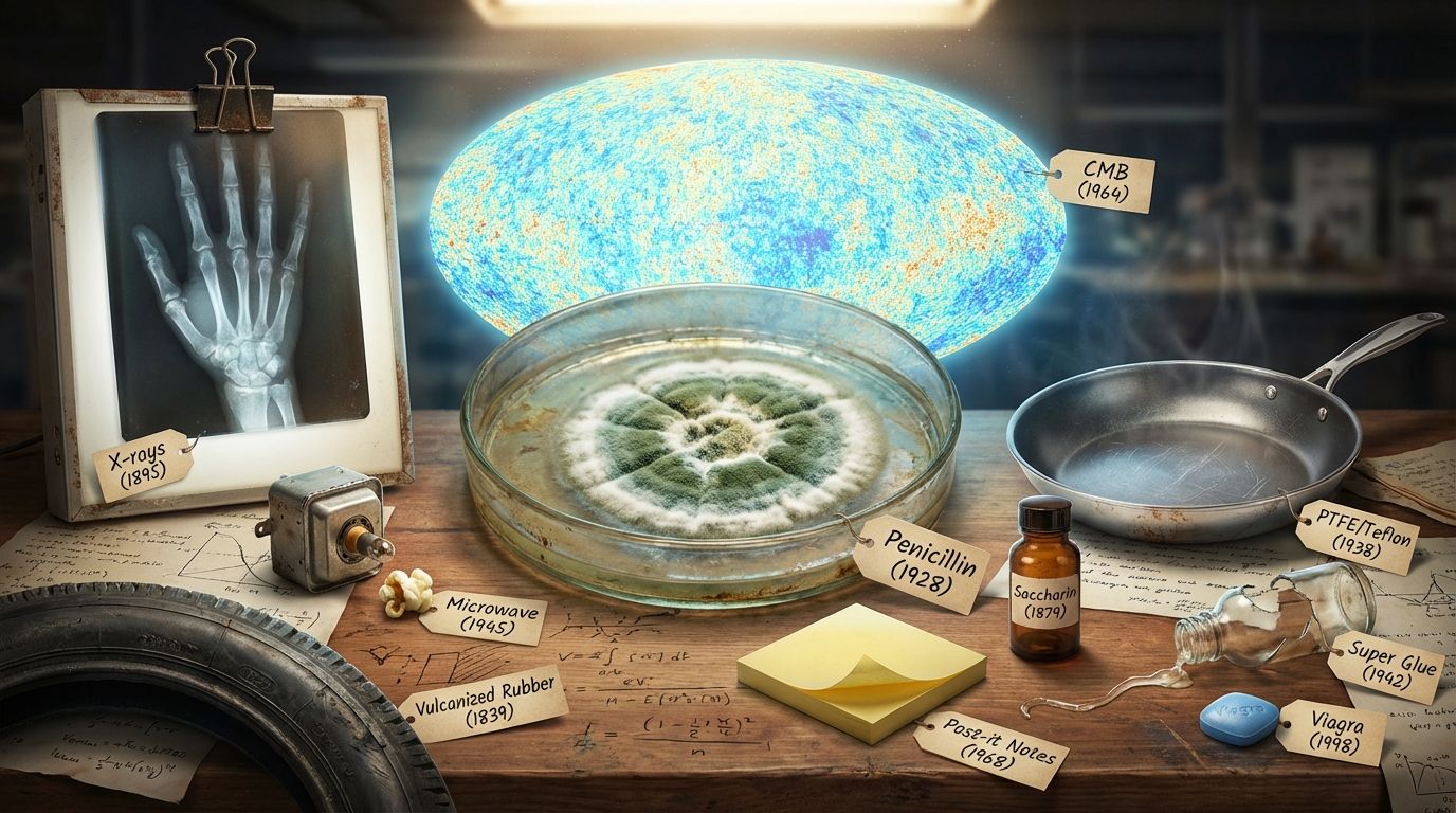 Top 10 Discoveries Made by Accident That Changed Science and History