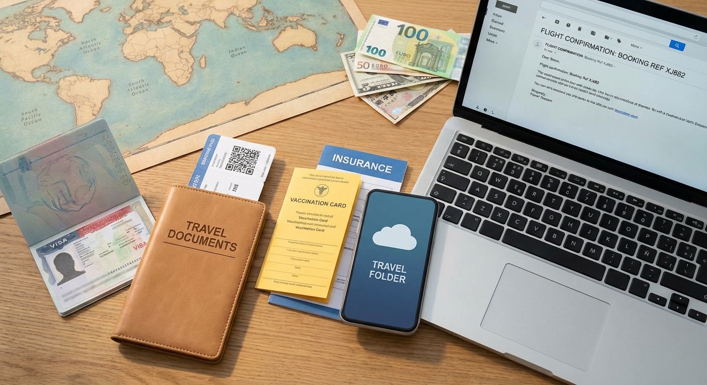 How to Organize Documents and Visas for International Travel: Complete Checklist and Timeline