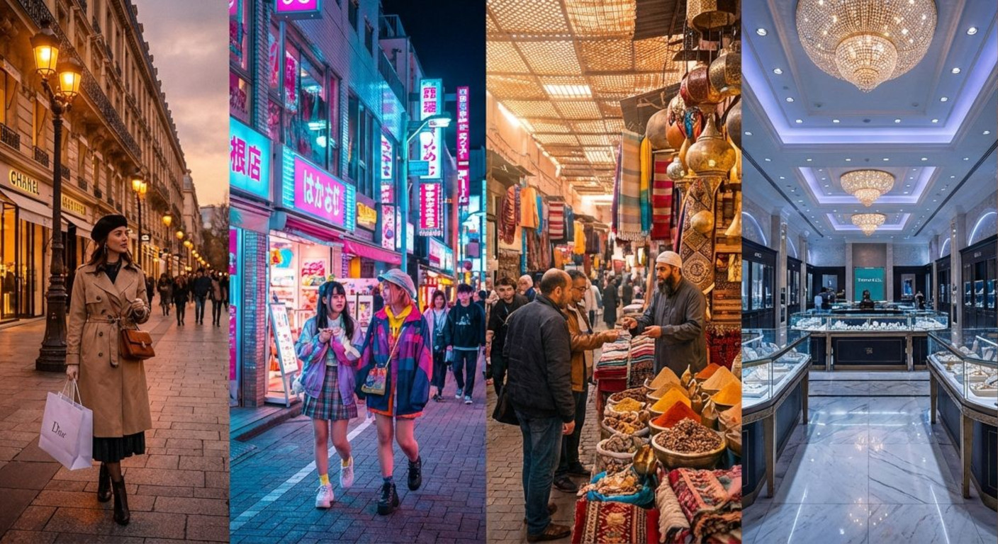 Shopping Tourism: The Best Cities in the World for a Unique Shopping Experience