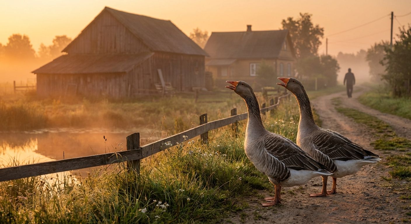 Geese as Natural Guards: Practical Guide for Farmers and Smallholders