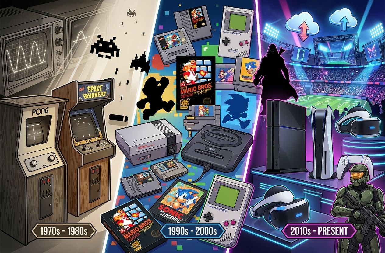 The Evolution of Video Games: A Complete History, Timeline and Curiosities