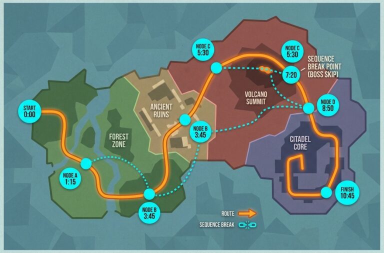 Runner Racer Game Map How Speedrunners Manage to Beat Games So Fast: Techniques, Strategies ...